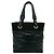 Borsa Tote Chanel Paris Biarritz PM in pelle e tela Nero - vista 3
