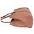 Gucci GG Twins Logo Hardware Shima Prägeleder Tote Bag Pink - Ansicht 5