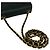 Timeless Chanel Vintage Matelassé Coco Lammfell Mini Schultertasche mit Kette Schwarz - Ansicht 4