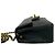 Timeless Chanel Vintage Matelassé Coco Lammfell Mini Schultertasche mit Kette Schwarz - Ansicht 5