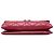 Clutch Hamptons in pelle di vitello trapuntata rossa con doppia cucitura e catena Chanel - vista 3