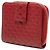 Portafoglio piccolo con zip Gucci Rosso Microguccissima - vista 2