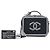 Chanel Vanity Case Black Small Caviar Striped CC Filigree Schwarz - Ansicht 6