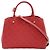 Louis Vuitton Red Monogram Empreinte Montaigne MM Rosso