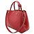 Louis Vuitton Red Monogram Empreinte Montaigne MM Rosso - vista 2