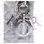 Dior Lady Dior in pelle di vitello metallizzata micro argento - vista 5