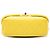 Chanel Vanity Case Handy Box en Caviar Matelassé Jaune avec Chaîne - vue 3