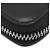 Saint Laurent Black Leather Tiny Cassandre Zip Around Long Wallet - view 11