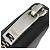 Saint Laurent Black Leather Tiny Cassandre Zip Around Long Wallet - view 12