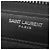 Saint Laurent Black Leather Tiny Cassandre Zip Around Long Wallet - view 6