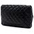 Chanel Black Quilted Iridescent Lambskin Reissue 2.55 Chain Flap Nero - vista 2