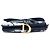 Bolsa Saddle em lona azul bordada com efeito tie dye Dior Azul marinho - vista 3