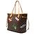 Louis Vuitton Brown Monogram Patches Neverfull MM Marrone - vista 2