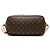 Louis Vuitton Brown Monogram Patches Neverfull MM Marrone - vista 3