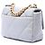 Chanel Gray Medium Lambskin 19 Flap Marrone Grigio - vista 2