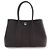 Hermès Brown Negonda Garden Party 23 Dark brown