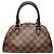Louis Vuitton Marrone Damier Ebene Mini Ribera