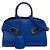 Salvatore Ferragamo Borsa Hug in pelle di vitello blu Ferragamo XS