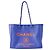 Tote Deauville in tela viola piccola Chanel Porpora