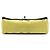 Chanel Flap in pelle di vitello traforata gialla con occhielli logo Giallo - vista 3