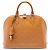 Louis Vuitton Alma PM in monogramma vernis marrone Caramello