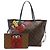 Louis Vuitton Brown Monogram Kabuki Neverfull MM Marrone