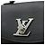 Mini LockMe Ever in pelle di vitello granulata nera Louis Vuitton Nero - vista 6