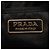 Tote Borsa in raso floreale nero Prada - vista 4
