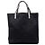 Tote Gucci in tela nera con monogramma G e banda Web Nero