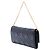 Dior Black Patent Cannage Lady Dior Wallet On Chain - view 2