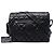 Borsa a tracolla Chanel Black Large Quilted Caviar Coco Cocoon Nero - vista 7