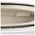 Clutch Gabrielle in pelle di vitello invecchiata trapuntata bianca con catena Chanel Bianco - vista 4