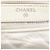 Clutch Gabrielle in pelle di vitello invecchiata trapuntata bianca con catena Chanel Bianco - vista 5