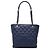 Chanel Blue Caviar Petite Shopping Tote Blau Marineblau
