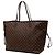 Louis Vuitton Marrone Damier Ebene Neverfull GM - vista 2