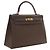 Hermès Kelly II Sellier in pelle Epsom marrone 32 Taupe - vista 2