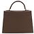 Hermès Kelly II Sellier in pelle Epsom marrone 32 Taupe - vista 4