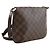 Louis Vuitton Marrone Damier Ebene Musette Tango Long Strap - vista 3