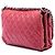 Chanel Soft Boy Flap in pelle di vitello liscio trapuntato rosso - vista 2