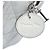 Lady Dior Cannage in agnello iridescente argento mini - vista 5