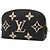 Pochette cosmetici Louis Vuitton Black Bicolor Monogram Empreinte Giant Nero - vista 2