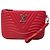 Pochette con zip New Wave in pelle di vitello rossa Louis Vuitton Rosso