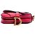 Borsa Saddle in pelle di vitello granulata rossa mini Dior Rosso - vista 3