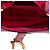 Borsa Saddle in pelle di vitello granulata rossa mini Dior Rosso - vista 4