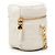 Beauty case DiorAmour Micro in agnello bianco cannage cuore con catena Dior Bianco sporco - vista 2