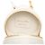Beauty case DiorAmour Micro in agnello bianco cannage cuore con catena Dior Bianco sporco - vista 5