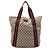 Gucci Beige GG Canvas Web Tote