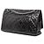 Chanel Black Quilted Aged Calfskin Reissue 2.55 Double Flap 228 Negro - vista 2