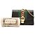 Gucci Black Super Mini Calfskin Web Sylvie Chain Crossbody Nero - vista 7