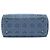 Dior Blue Medium Tela Ricamata Cannage Lady D Lite - vista 3
